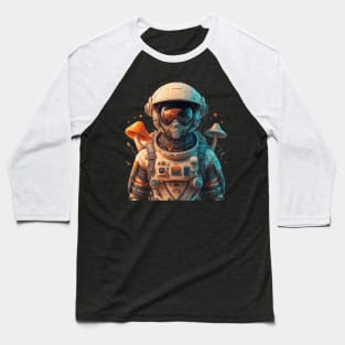 Astronaut with mushrooms Baseball T-Shirt